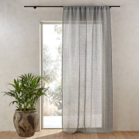 Занавеска Из льна Fishoyi 140 x 320 см бежевый AM.PM  фото, kupilegko.ru